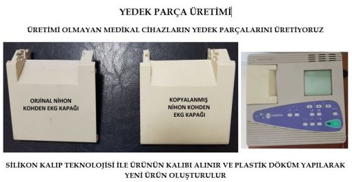  Silikon kalıp medikal parça kopyalama